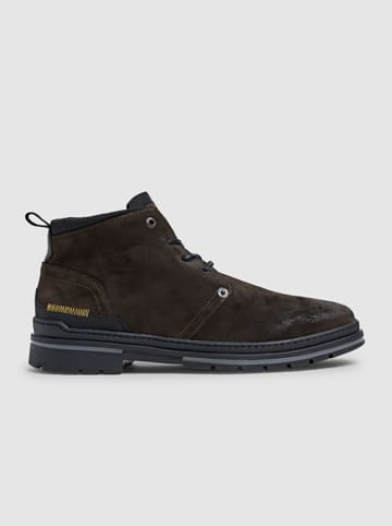 PME Legend Leder-Boots in Dunkelbraun