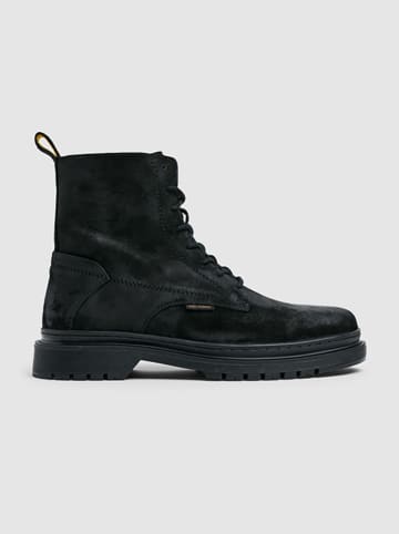 PME Legend Leder-Boots in Schwarz
