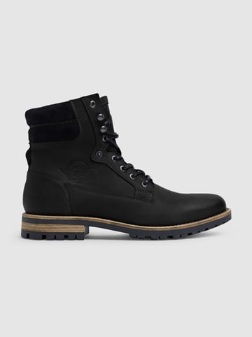 PME Legend Leder-Boots in Schwarz