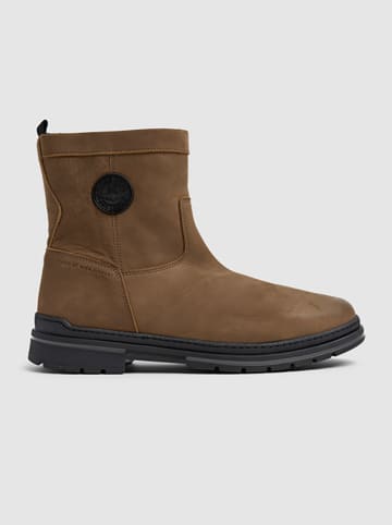 PME Legend Leder-Boots in Cognac