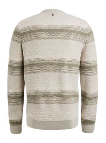 PME Legend Trui crème/taupe