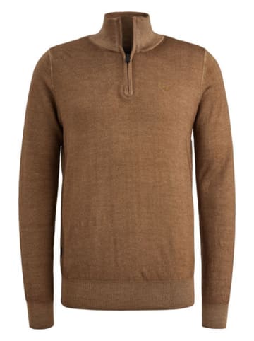 PME Legend Sweter w kolorze jasnobrązowym