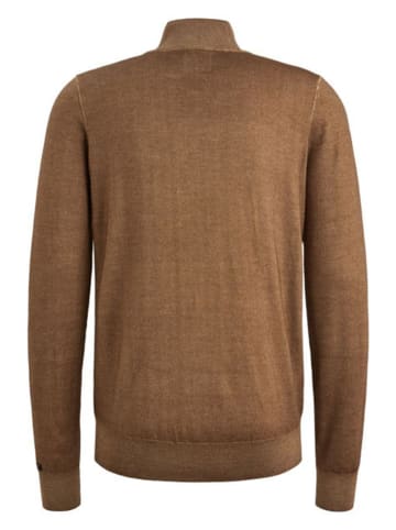 PME Legend Sweter w kolorze jasnobrązowym