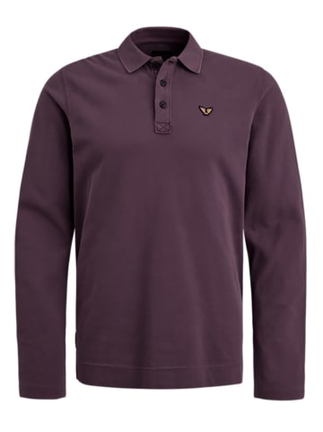 PME Legend Poloshirt pruimkleurig