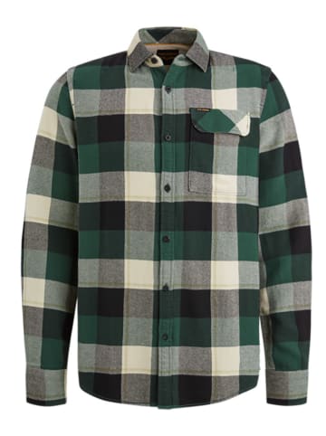 PME Legend Blouse groen/crème