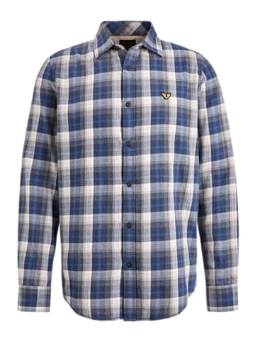 PME Legend Blouse blauw/wit