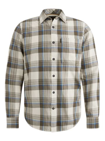 PME Legend Hemd in Braun/ Creme