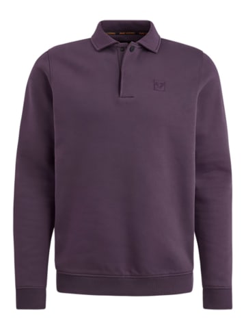 PME Legend Poloshirt pruimkleurig