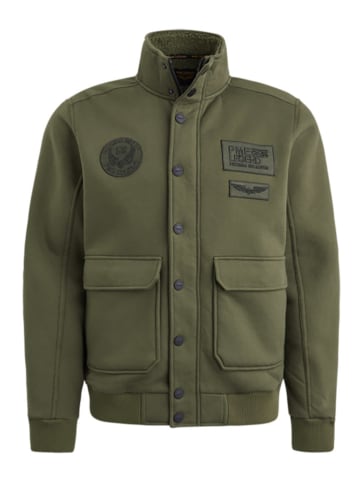 PME Legend Sweatjacke in Khaki