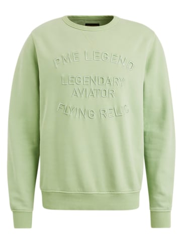 PME Legend Sweatshirt in Hellgrün