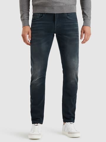 PME Legend Spijkerbroek "Commander" - relaxed fit - donkerblauw