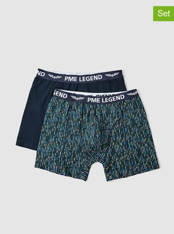 PME Legend 2-delige set: boxershorts donkerblauw