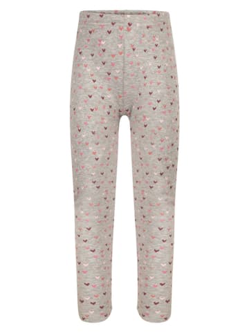 happy girls by Eisend Legginsy termiczne w kolorze szarym