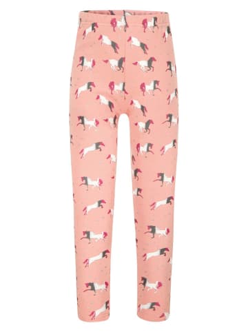 happy girls by Eisend Legginsy termiczne w kolorze jasnoróżowym