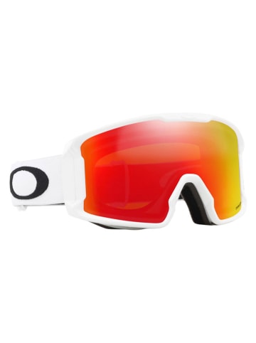 Oakley Gogle narciarskie "Fall Miner" w kolorze biało-czerwonym