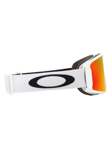 Oakley Gogle narciarskie "Fall Miner" w kolorze biało-czerwonym