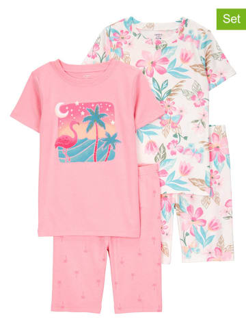 carter's 2er-Set: Pyjamas in Rosa