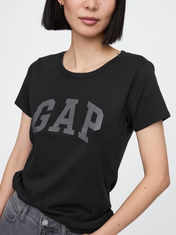 GAP 2-delige set: shirts zwart/lichtgrijs