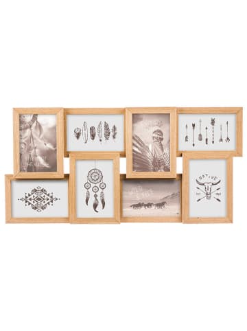 WellHome Ramka w kolorze jasnobrązowym na zdjęcia - 28,5 x 57,5 cm