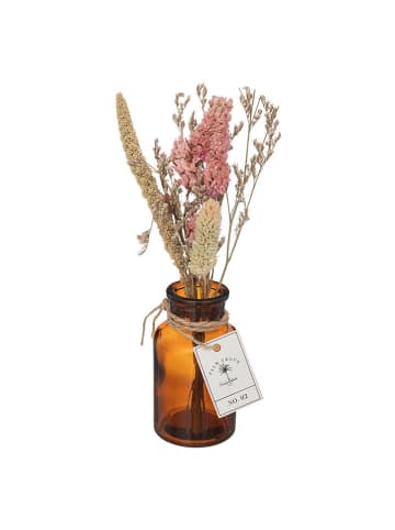 WellHome Dekozweig in Beige/ Rosa/ Hellbraun - (H)23 x Ø 5,5 cm