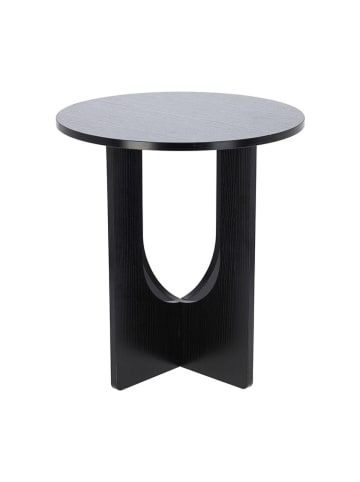 WellHome Bijzettafel zwart - (H)42 x Ø 38 cm