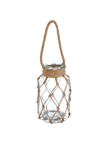 WellHome Windlicht naturel - (H)26 x Ø 15,5 cm