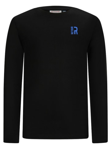 Retour Longsleeve "Vidar" in Schwarz