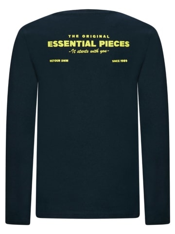 Retour Longsleeve "Kjell" in Dunkelblau