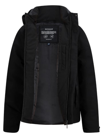 Retour Winterjacke "Ebbe" in Schwarz