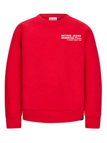 Retour Sweatshirt "Borya" in Rot