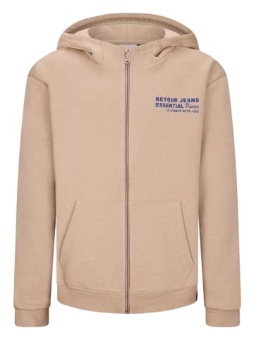 Retour Sweatjacke "Asher" in Beige