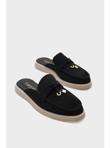 trendyol Slipper in Schwarz