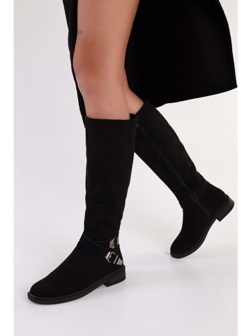 trendyol Stiefel in Schwarz