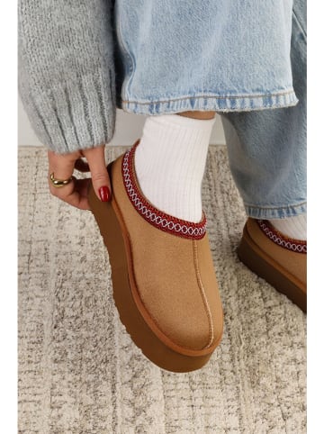 trendyol Enkelboots lichtbruin