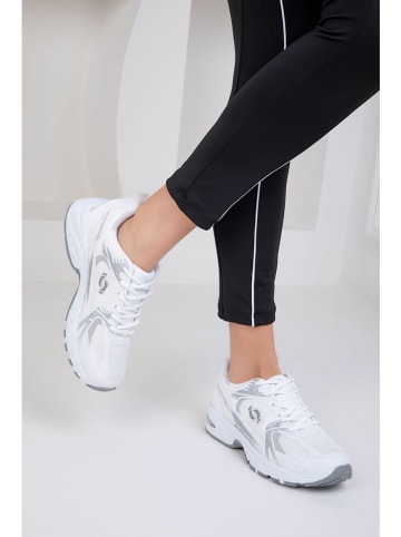trendyol Sneakersy w kolorze białym