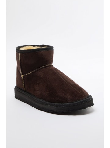 trendyol Ankle-Boots in Braun