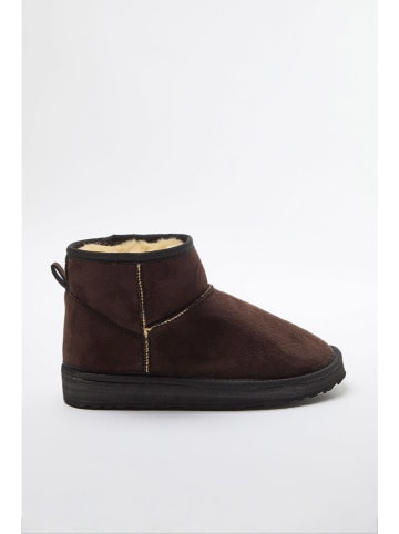 trendyol Ankle-Boots in Braun