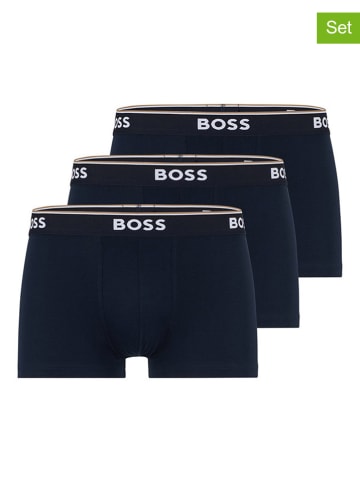 Hugo Boss Bokserki (3 pary) w kolorze granatowym