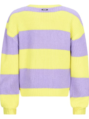 Retour Pullover "Adar" in Gelb/ Lila