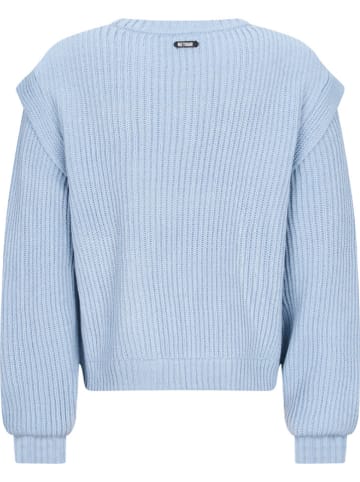 Retour Trui "Bzou" lichtblauw