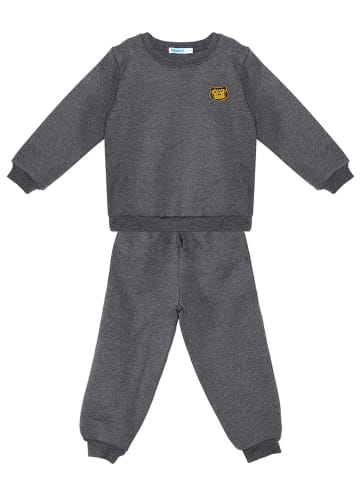 Denokids 2-częściowy zestaw "Tiny Cat" w kolorze szarym