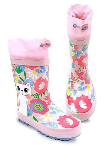Denokids Rubberlaarzen lichtroze