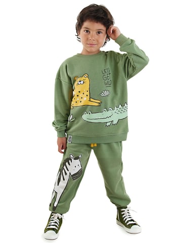 Denokids 2-częściowy zestaw w kolorze khaki