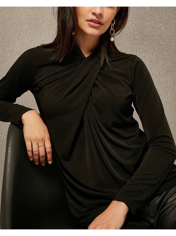 Milan Kiss Bluse in Schwarz