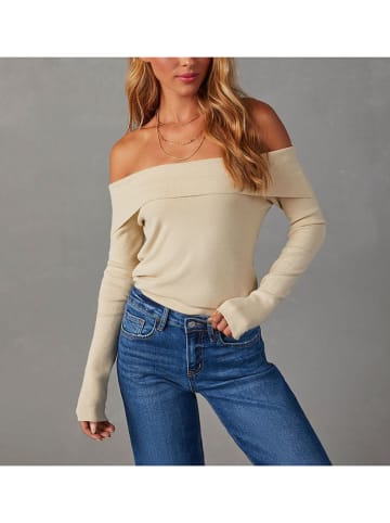 Milan Kiss Longsleeve beige
