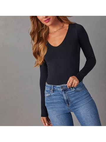 Milan Kiss Longsleeve in Schwarz