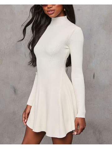 Milan Kiss Strickkleid in Creme