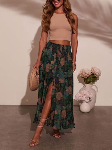 Milan Kiss Rock in Grün/ Dunkelblau