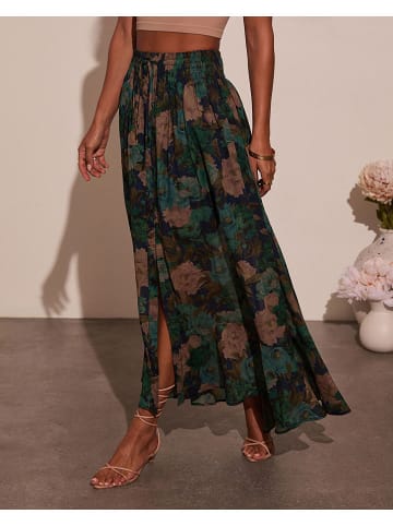 Milan Kiss Spódnica w kolorze zielono-granatowym