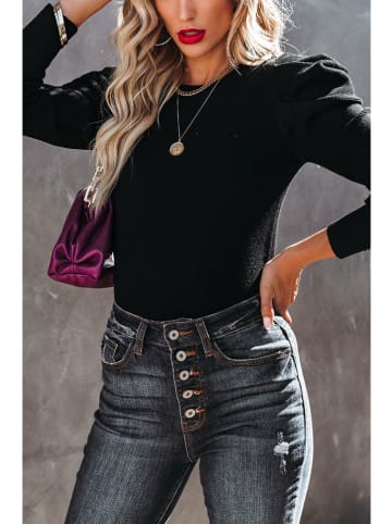 Milan Kiss Longsleeve in Schwarz